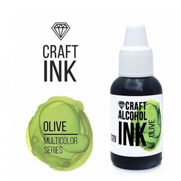 Алкогольные чернила Craft Alcohol INK, Olive (Оливковый) (20мл)